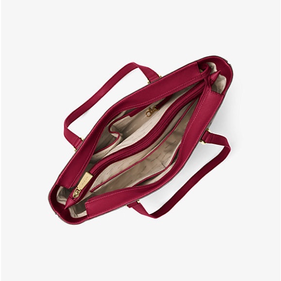 Michael Kors Jet Set Travel Tote Cherry